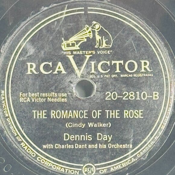 Dennis Day & Quartet - Clancy Lowered The Boom - 20-2810 RCA Victor 78 RPM - Picture 3 of 4